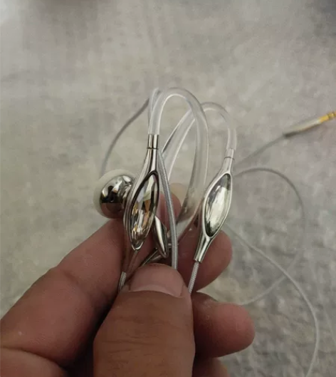 飞利浦施华洛世奇水晶耳机 挂耳式  实图拍...
