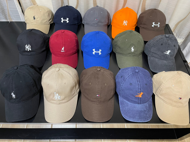 低价捡漏九八新鸭舌帽闲置合集MLB鸭舌帽潮...
