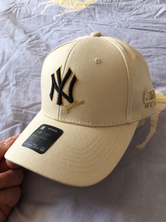 棒球帽MLB帽子ny鸭舌帽女潮牌帽子遮阳防...