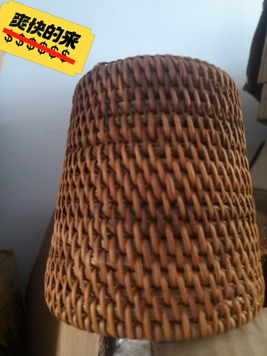 越南藤编收纳盒，办公室笔筒，茶道收纳