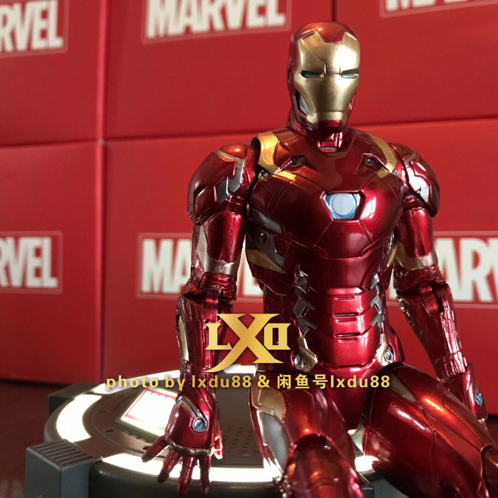 正版漫威钢铁侠7寸手办 复仇者联盟钢铁侠M...