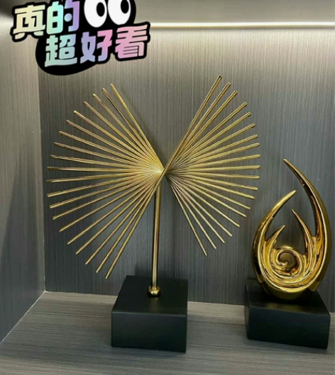 清仓特卖 金属飞鹰摆件创意客厅酒柜电视柜摆...