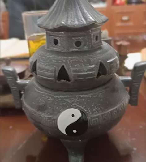 盘香八卦炉家用香炉古代陶瓷香薰炉盘香檀香炉...