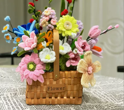 网红扭扭棒花篮，自己的闺蜜自己宠，快给你的...