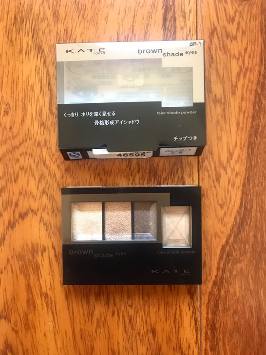 日本正品KATE凯朵棕色眼影眼线BR-1非...