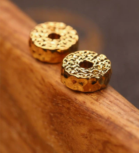 意大利8k工艺金无相陨石坑隔片6mm 8m...