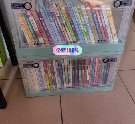 （无奈清仓处理）收纳箱透明可折叠透气家用收...