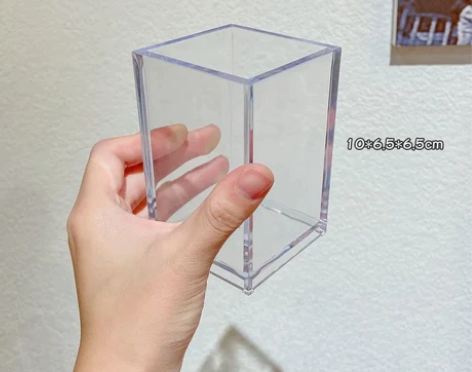 亚克力收纳盒ins亚克力透明笔筒简约高颜值...