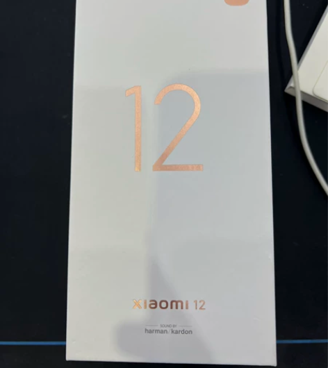 小米12 8+128g 仅拆封 全新未激活...