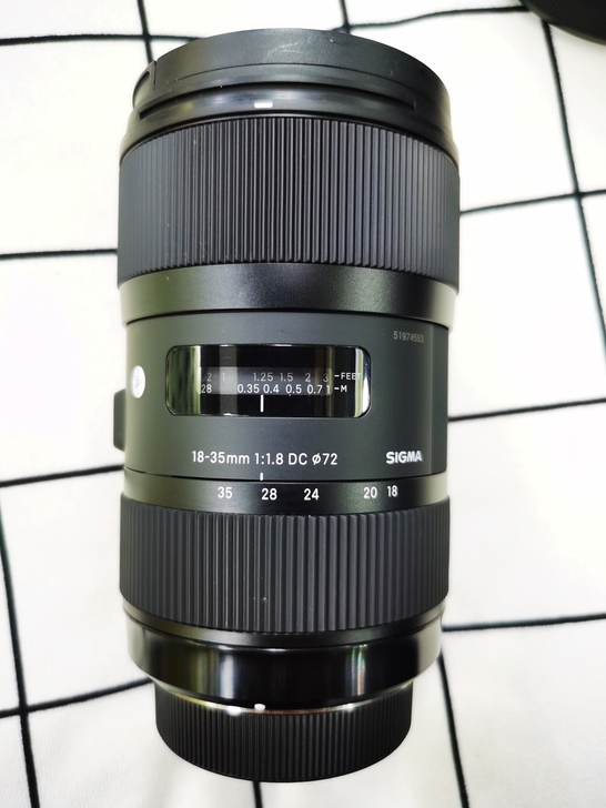 适马18-35/1.8DC，宾得口，行货全...