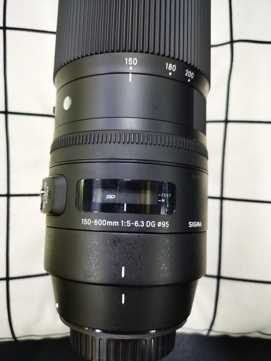 适马150-600C版佳能口长焦镜头,成色...