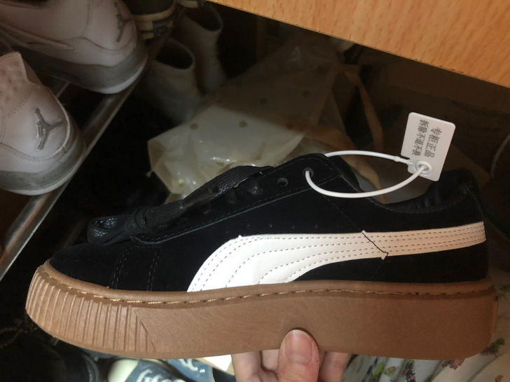 puma鞋不是正版 尺码偏小一码 全新 带...