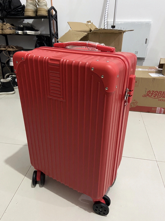 红色26寸行李箱结婚行李箱陪嫁箱子婚庆20...