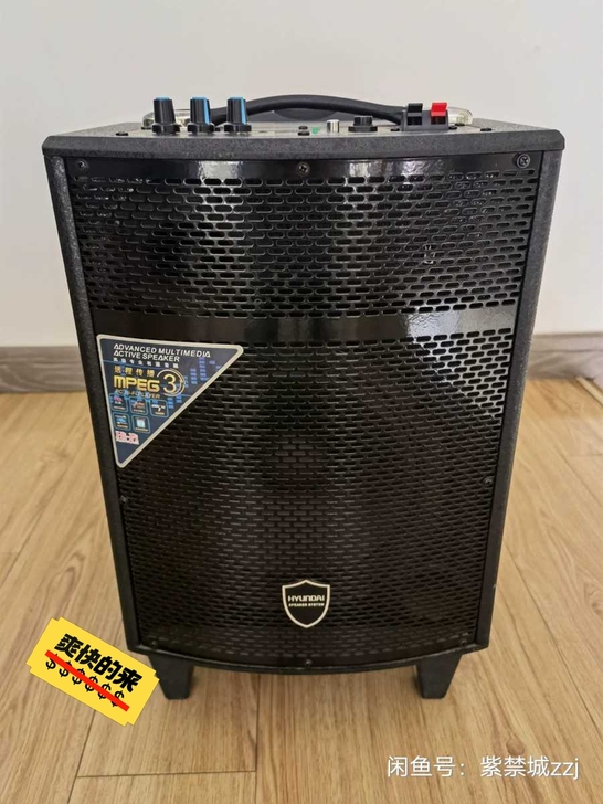 有源移动音箱带话筒，要自提！无线话筒，尺寸...