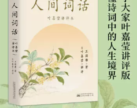 小嘉推荐 人间词话叶嘉莹讲评本 王国维著