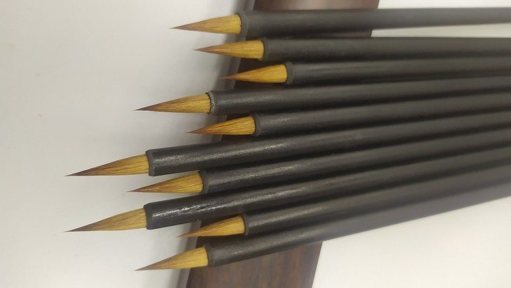 黑铜狼毫蝇头小楷   黑铜狼毫蝇头小楷笔头...