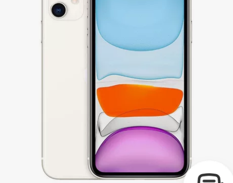 iPhone 11白色 八成新128GB无...