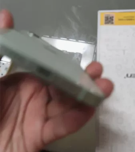 强迫症自用换下来的苹果12绿色99新没有磕...