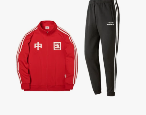 【99价】吴哥同款丨鸿星尔克运动套装秋季男...