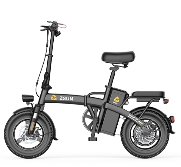 德国尊尚 代驾折叠电动自行车 铝合金轻车身...