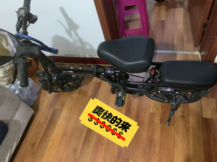 德国尊尚折叠电动车 两千多买的 没骑几次 ...