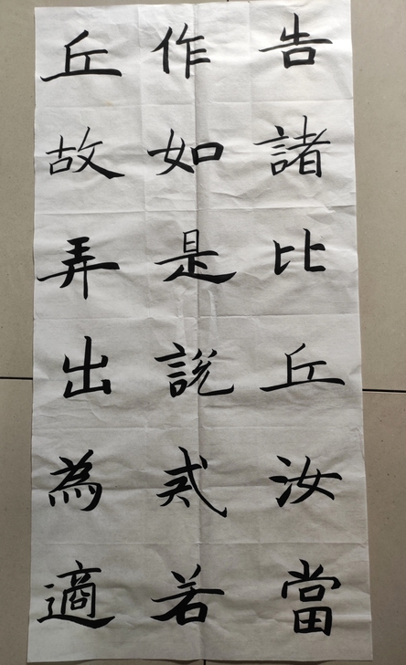 书法练习  纯手稿  两元一张 有意私 2...