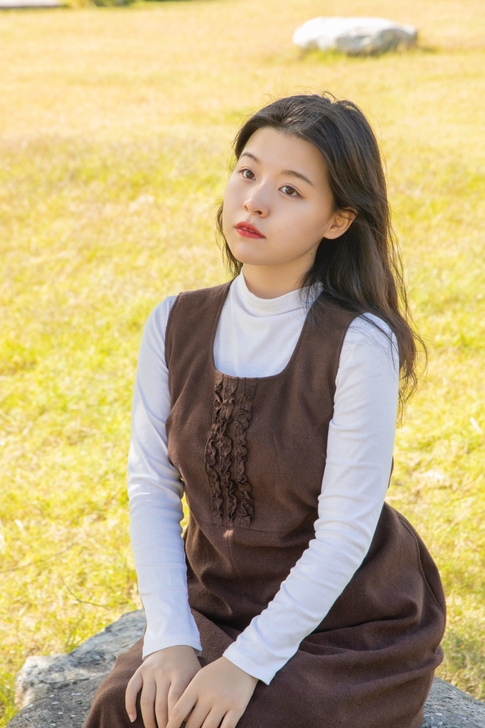 【出租写真服装】古着孤品vintage棕色...