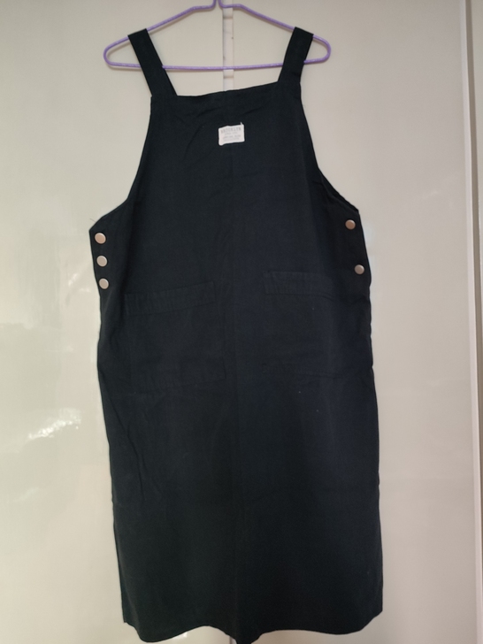 乡丫头牛仔背带裙H.E家