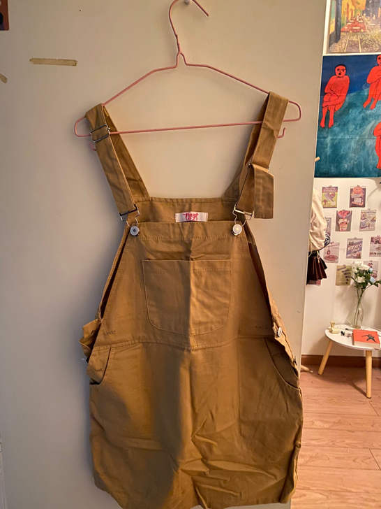 背带裙 M号 没有穿过 全新 15元 因为...