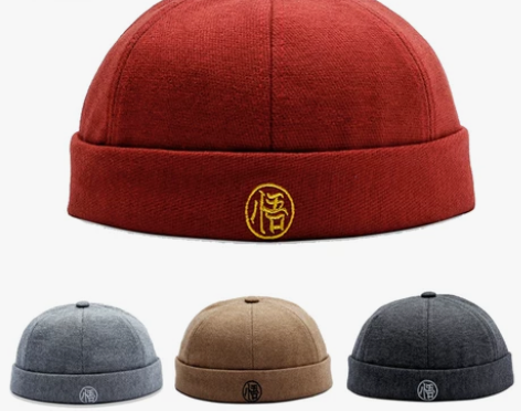 瓜皮帽 地主帽瓜皮帽男复古雅痞水手帽亲子帽...