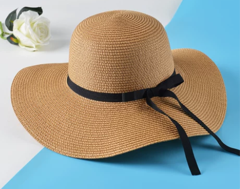 2016帽子女夏季新款海滩遮阳帽可折叠沙滩...