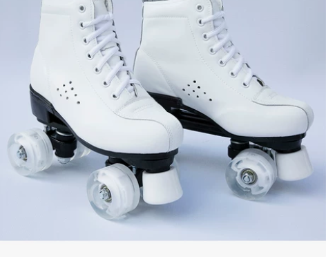 新款成人双排溜冰鞋儿童四轮滑鞋成年男女旱冰...