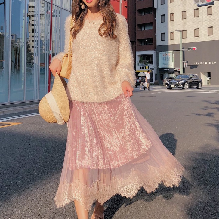 acaine2018秋季复古港味温柔仙女风...