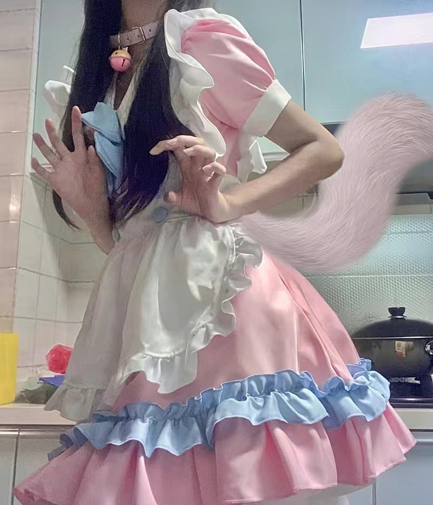 谁能拒绝这么好看的女仆装呢四款任选，实物和...