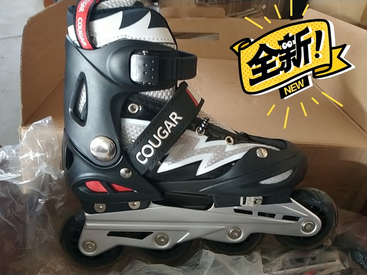 全新美洲狮轮滑鞋34-37型号 旱冰鞋，只...