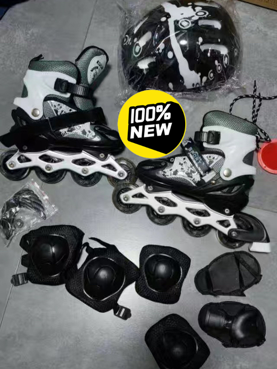 全新包邮 轮滑鞋转卖 因幼儿园特色班不干了...