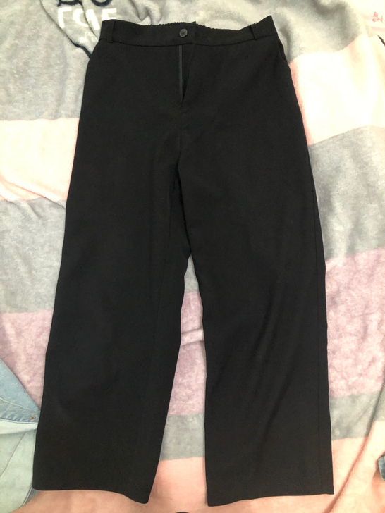 七分秀气 休闲裤 穿过几次 很新