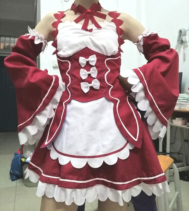 绝色漫家的拉姆小恶魔，游场拍片一次，穿一洗...