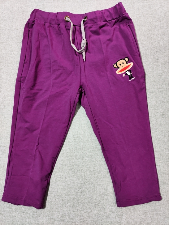 女款大嘴猴小脚韩版七分裤女夏季薄款运动7分...