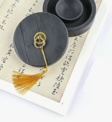 原石歙砚  火锅砚台4寸28元，5寸38元...