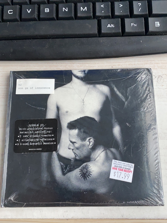 美版未拆 爱尔兰摇滚乐队 U2 SON g...