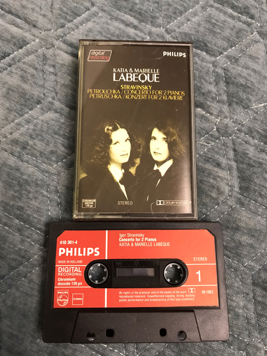 拉贝克姐妹斯特拉文斯基双钢琴奏鸣曲四手联弹...