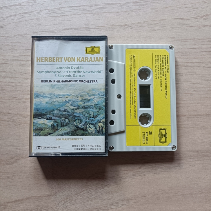 古典音乐磁带 德沃夏克第九交响曲 自新世界...