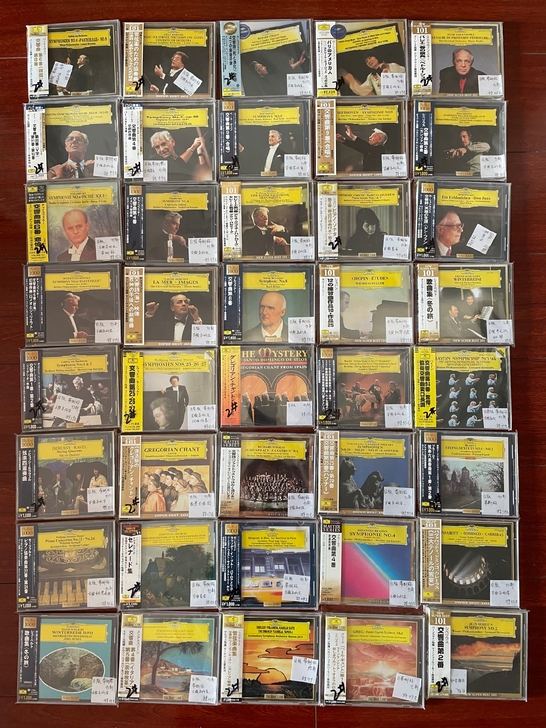 古典交响乐。正版cd。一手欧美货源批发。