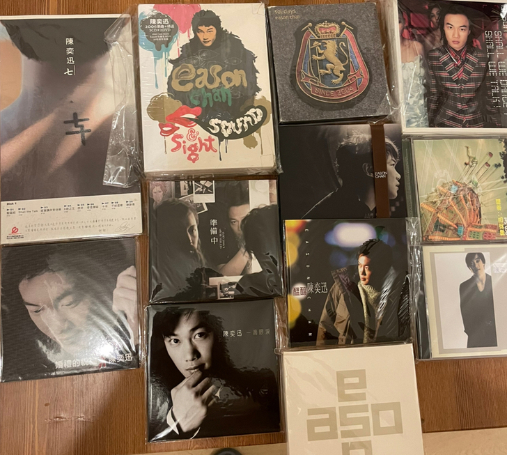 陳奕迅 12張 港首 cd 打包