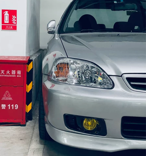 全新depo ek1透明大灯一对 标价即...
