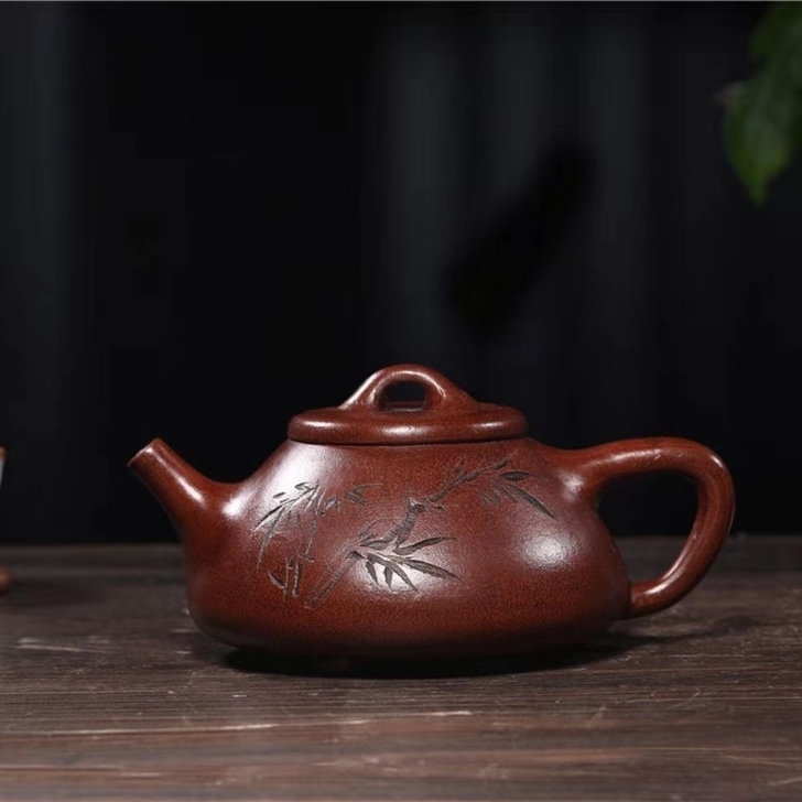 亏本捡漏 顾景舟老石瓢台湾回流原矿手工紫砂...