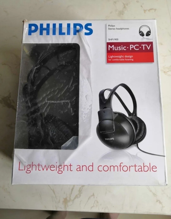 全新飞利浦立体声耳机SHP1900 Phi...