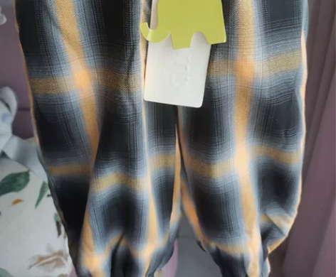 莫小汐80码全新带吊牌加绒加厚冬季裤子 感...