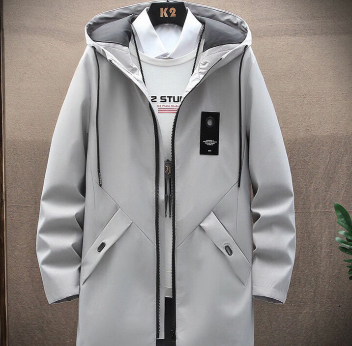 【特价包邮】秋冬季男士风衣中长款秋冬夹克外...